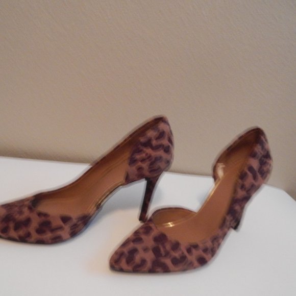 Mossimo size 8 leopard print high heel - Picture 2 of 3